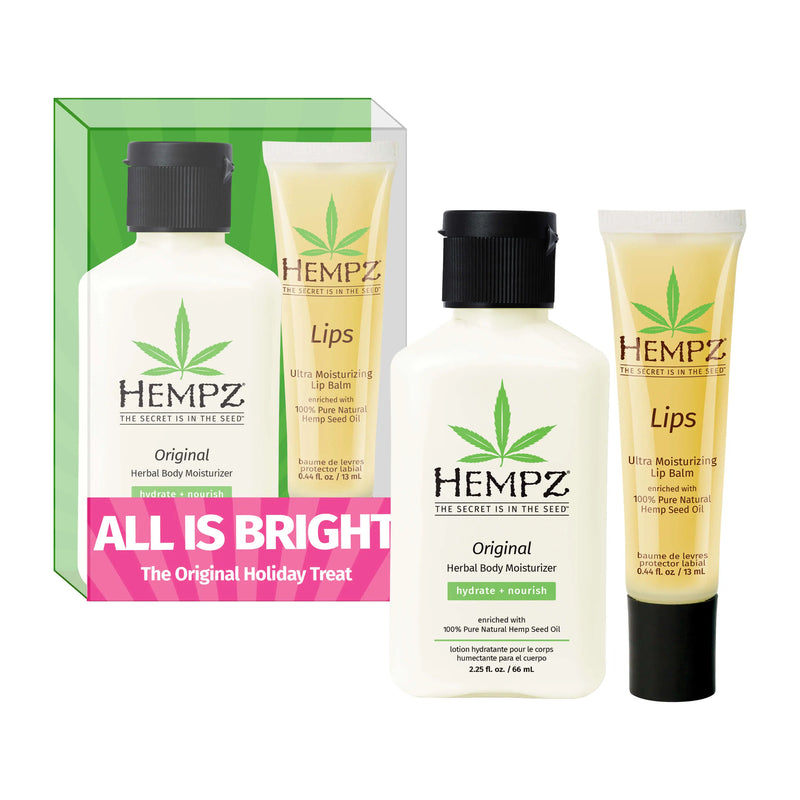 All is Bright Moisturizing Lotion & Lip Balm Gift Set