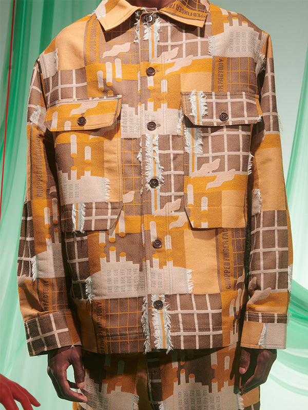 Henrik Vibskov │ Field Shirt in Spice Finger Factory – Henrik