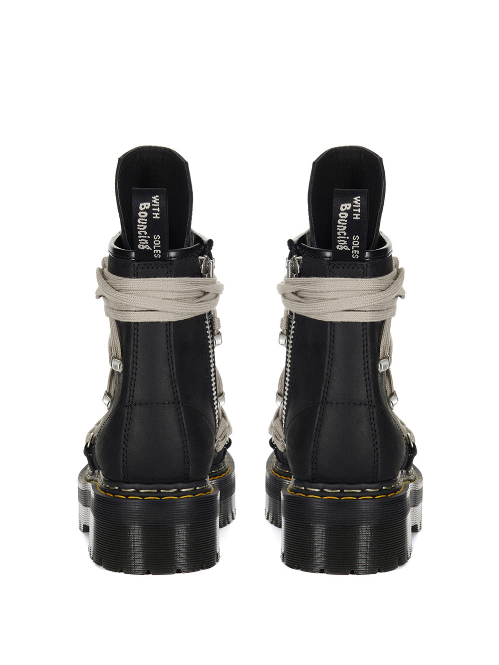 Rick Owens x Dr. Martens │ The Megalace 1460 Quad Boot in Black