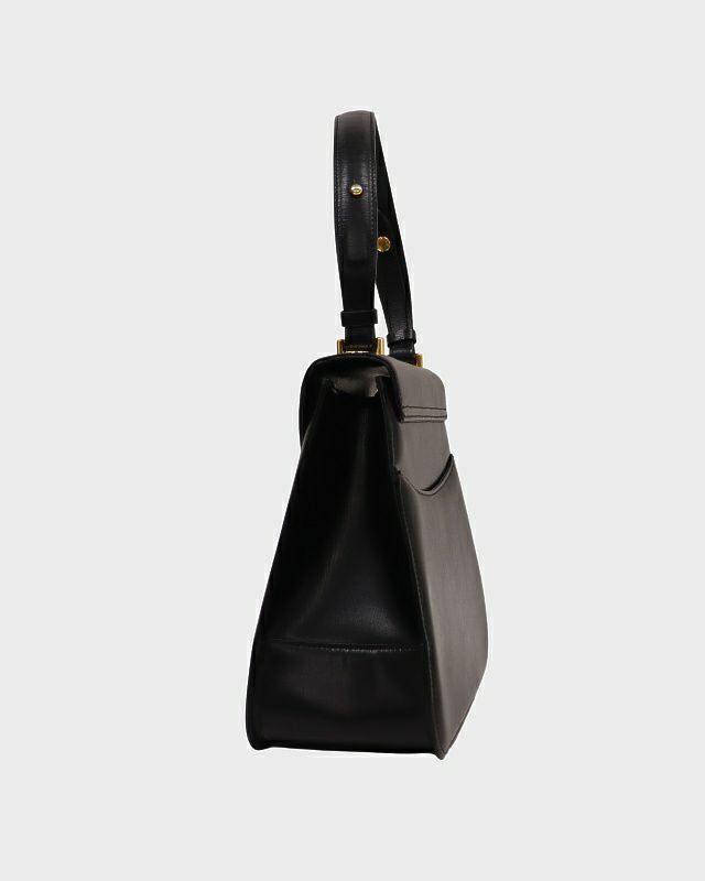 GIVENCHY ガンチーニ金具レザーハンドバッグ | Hedy