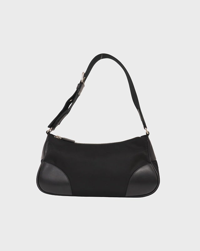 PRADA 三角ロゴナイロンレザーワンショルダーバッグ | Hedy