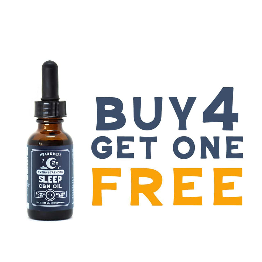 Extra Strength Sleep - CBN Oil / Buy 4 Get 1 Free | Head & Heal