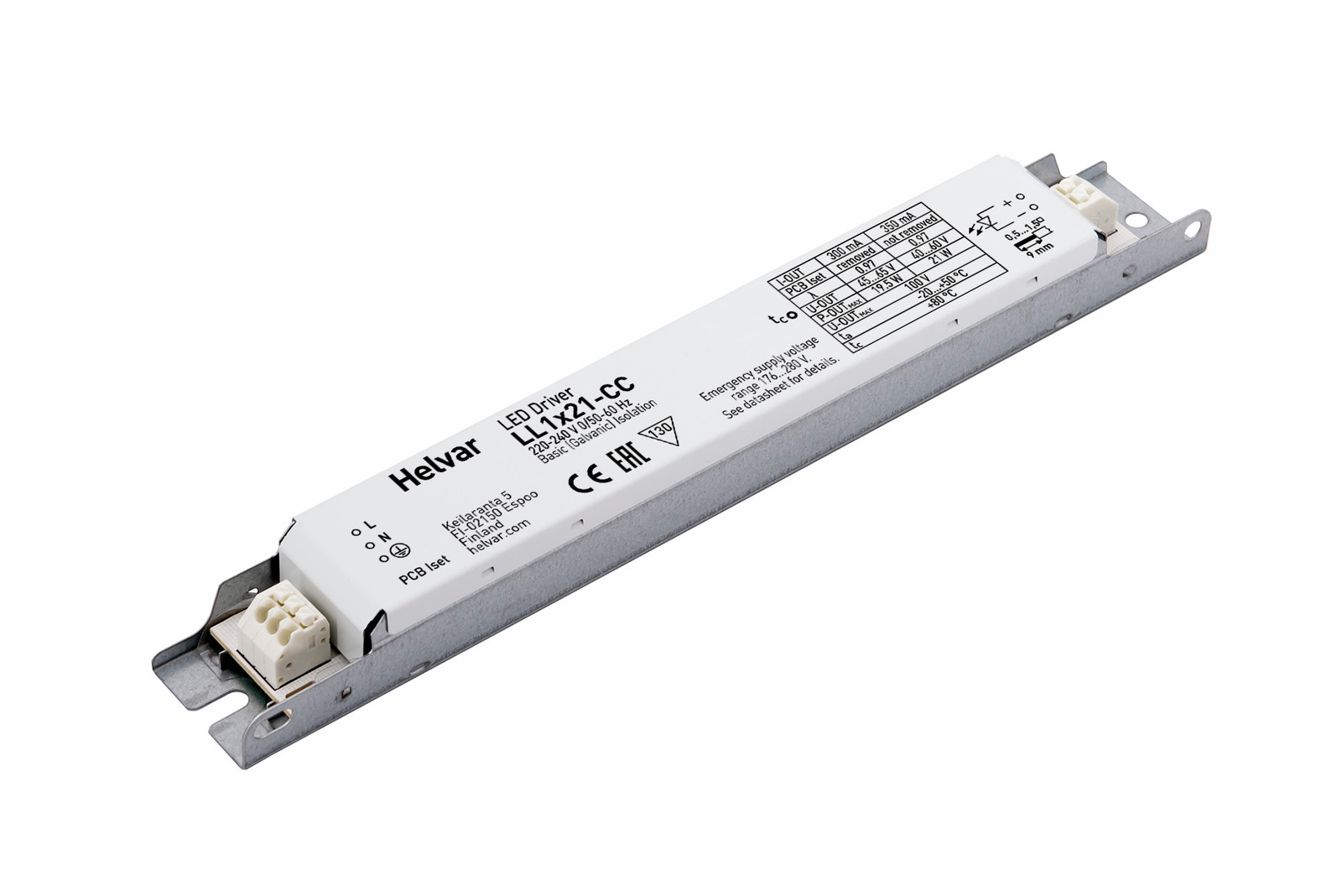 LL1x21-CC (Discontinued) | Helvar Components Oy Ab