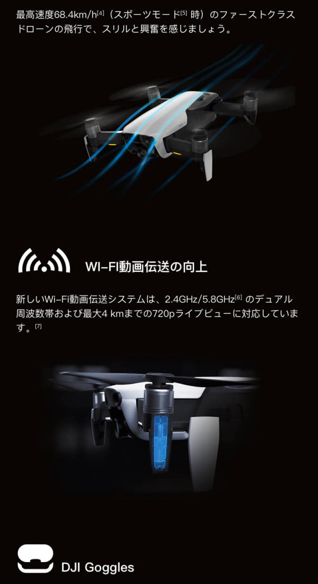 DJI MAVIC AIR フルセット（アークティックホワイト） 【正規日本国内