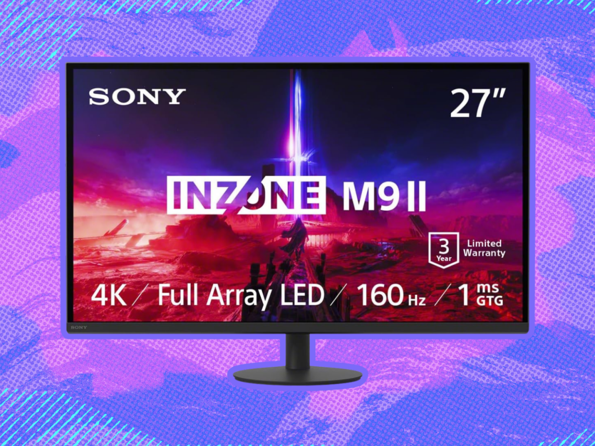 Sony Inzone M9 II 27-inch 4K gaming monitor: $698 at Amazon | Mashable