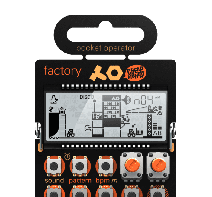 pocket operator（ポケットオペレーター） - teenage engineering