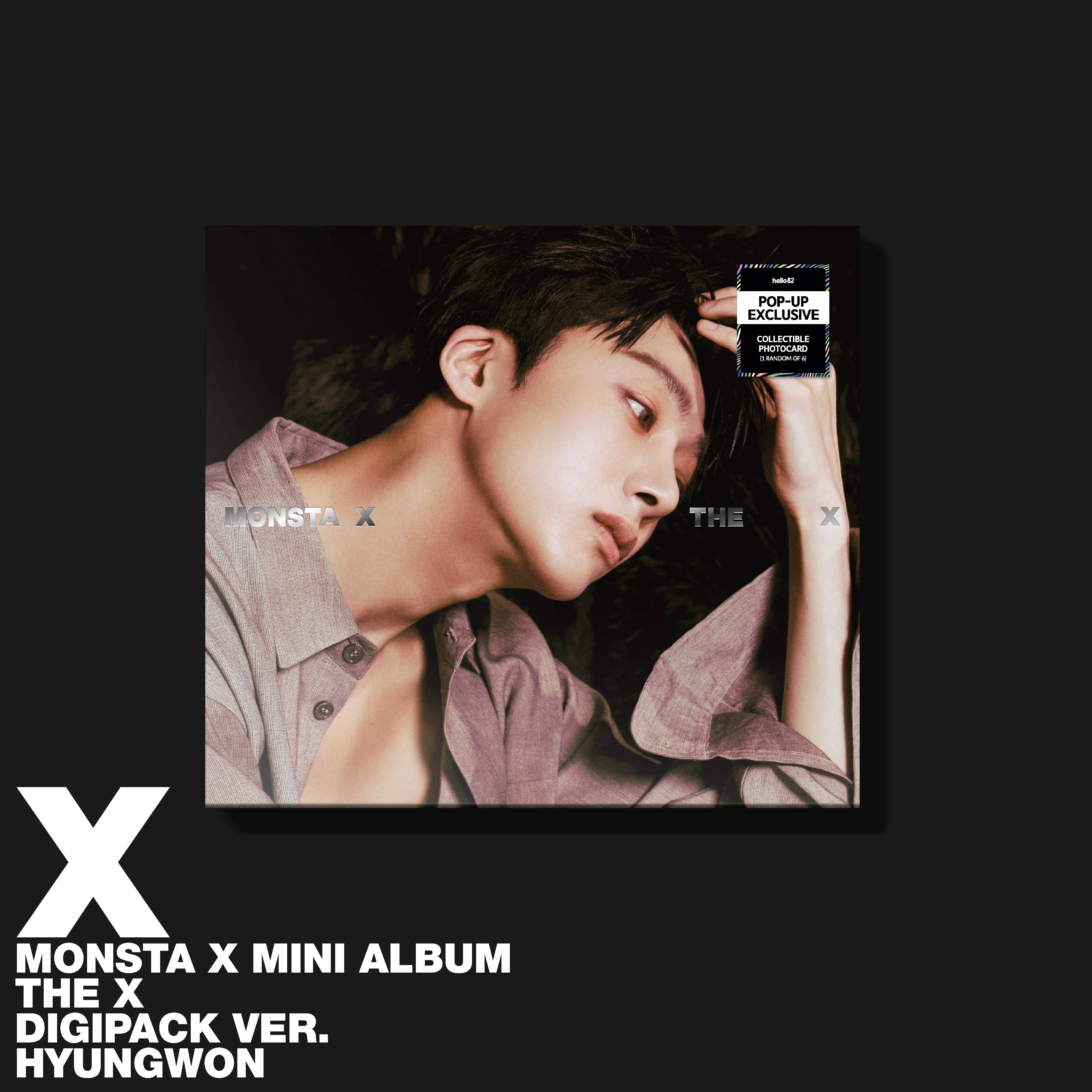 MONSTA X - THE X (DIGIPACK) (POP-UP Exclusive) – hello82.shop