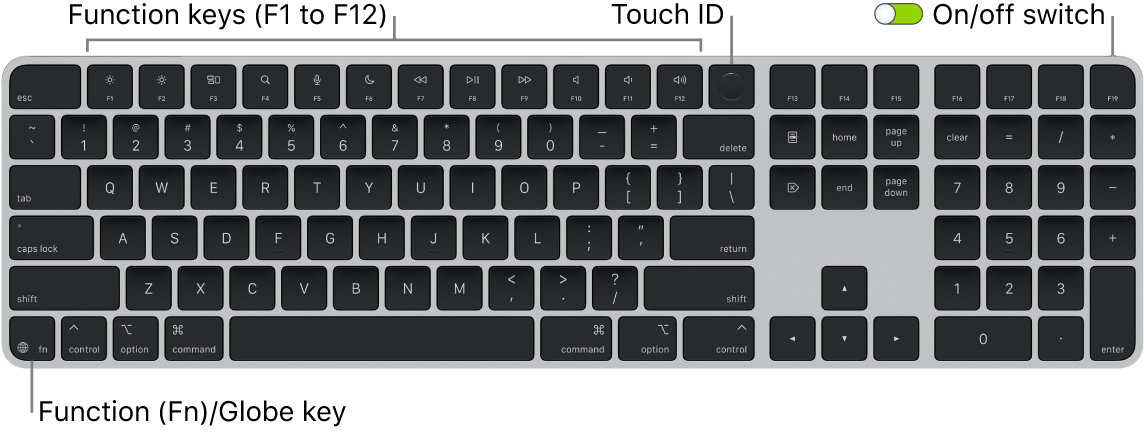 Magic Keyboard with Touch ID - Apple Support (AZ)
