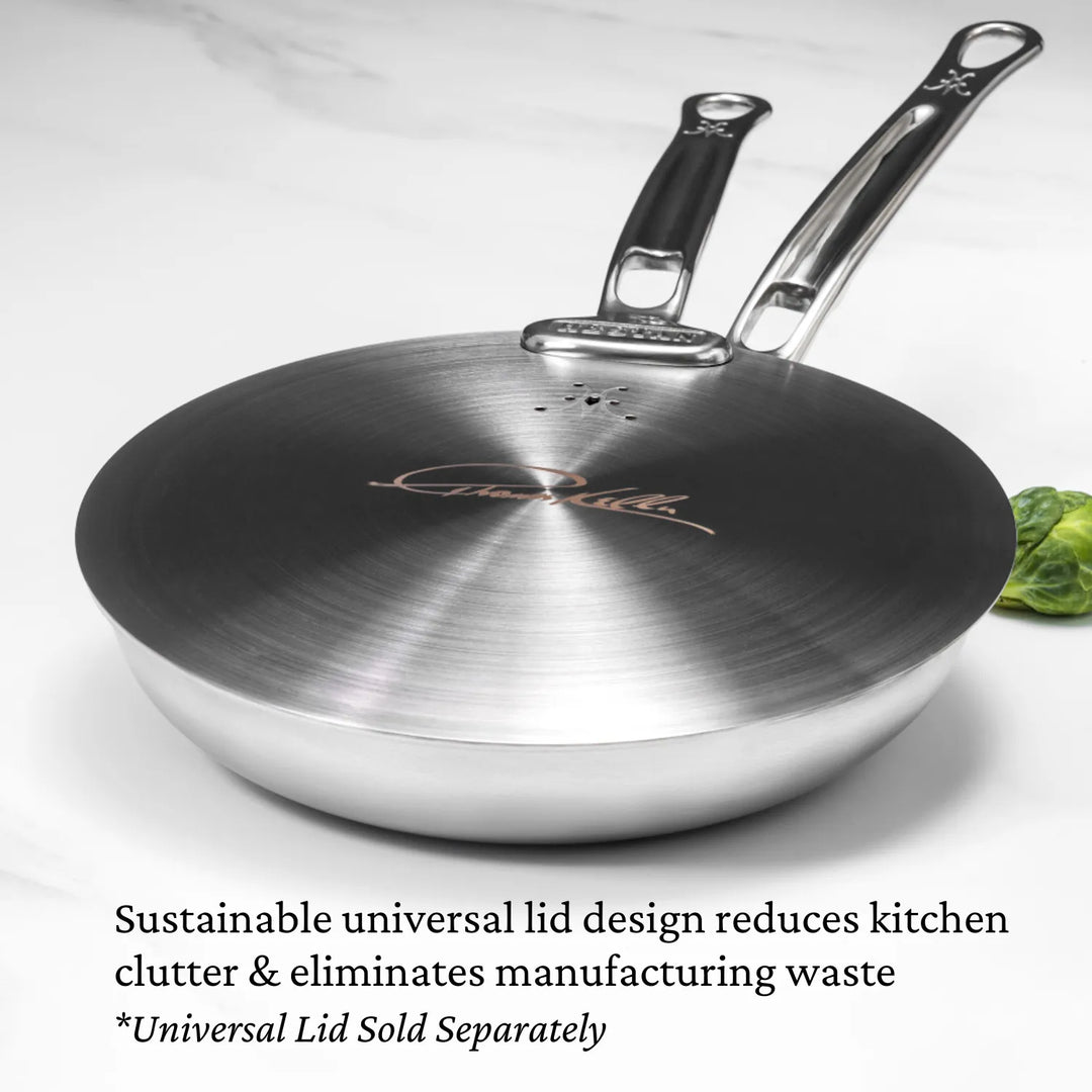 Thomas Keller Clad Skillets: Professional Cookware by Hestan