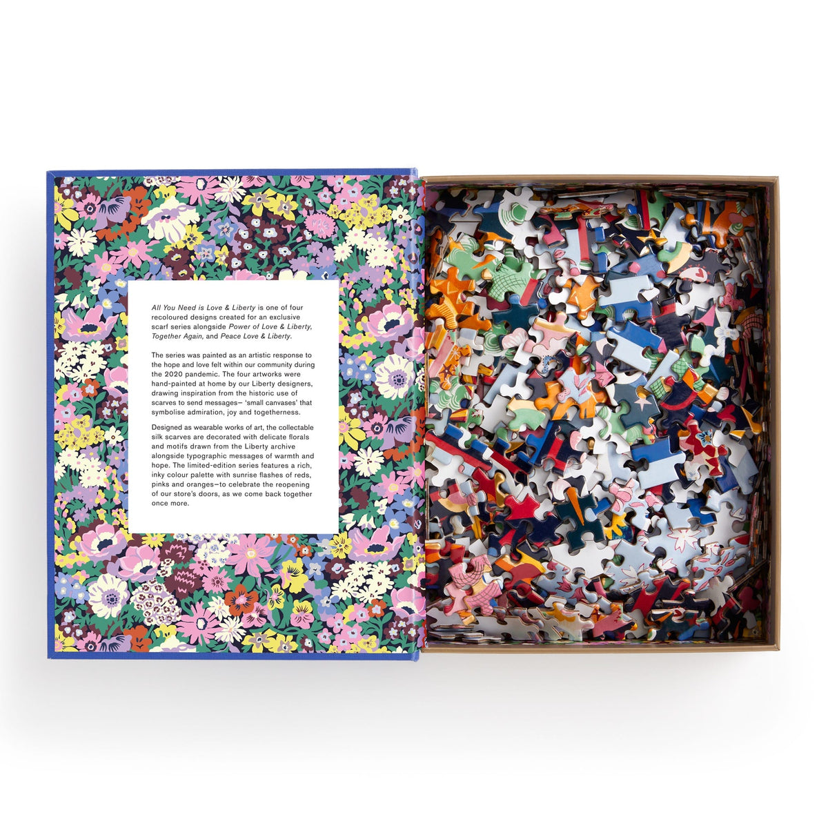 Liberty All You Need is Love 500 Piece Book Puzzle – Hester & Cook