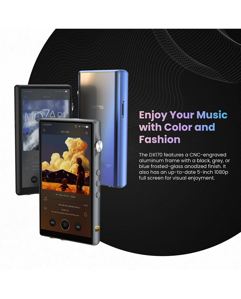 iBasso DX170 High-Performance Digital Audio Player