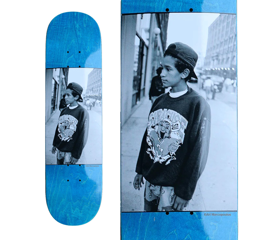 VIOLET DEAD END.(EXHIBITION BOARD) ARI MARCOPOULOS DECK BLUE (8 x