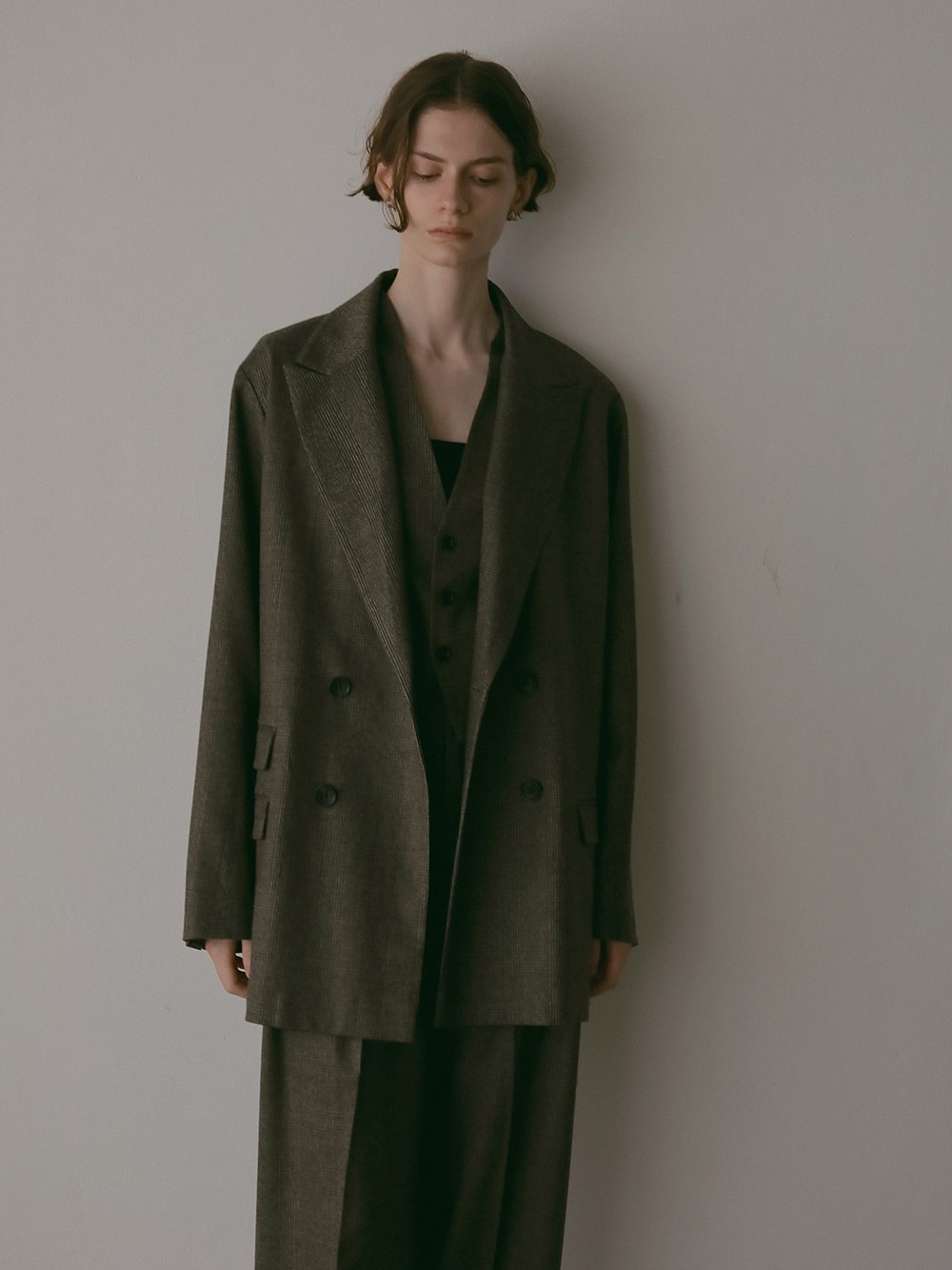 サキソニーダブルブレストジャケット | Jacket | HER. Online Store