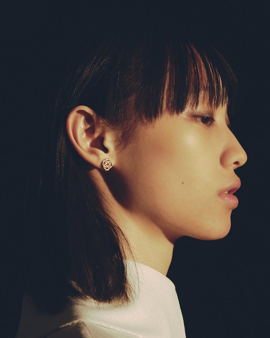 OUROBOROS SIGNET PIERCE GOLD – h'eres