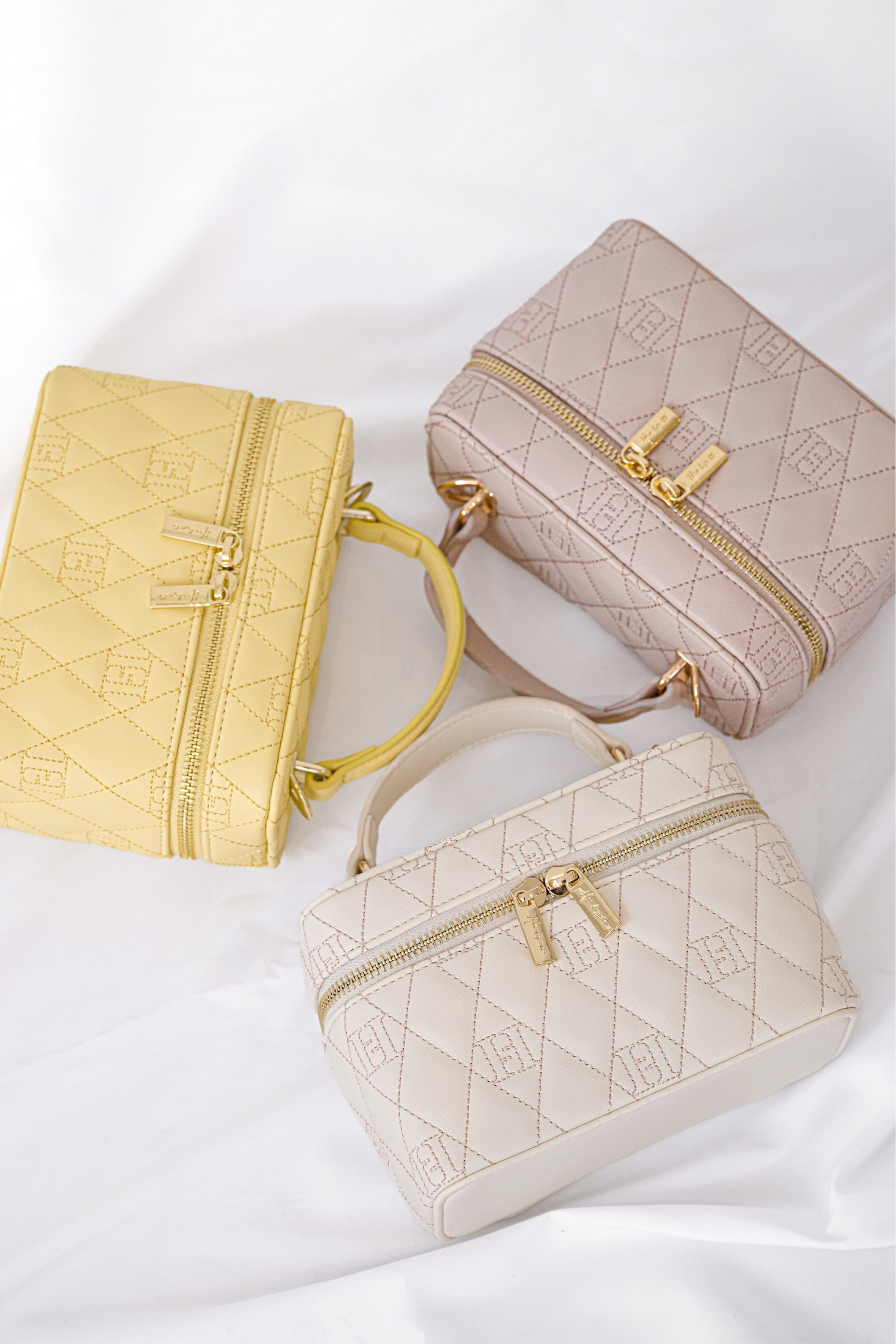 Monogram Quilted Vanity Bag