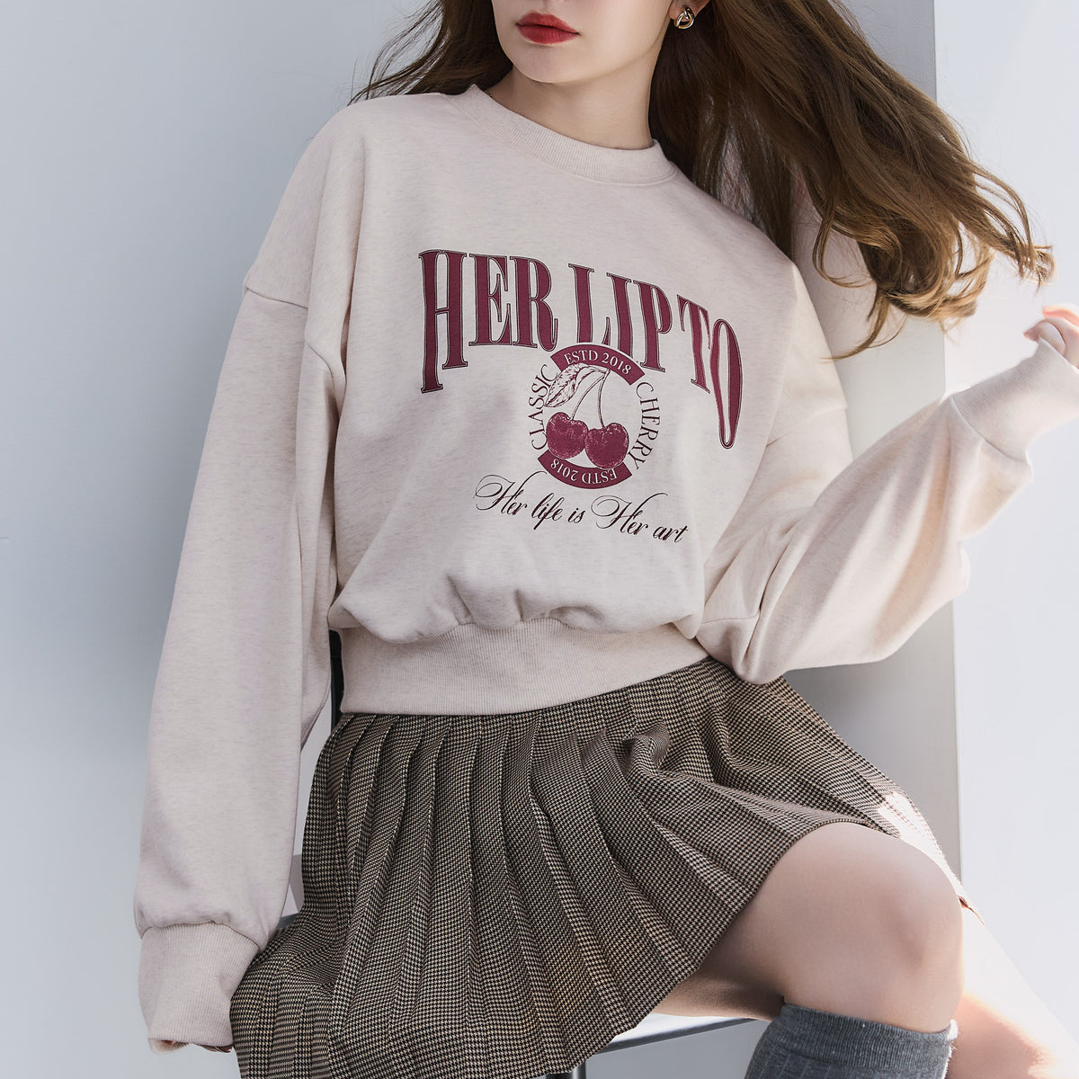 Classic Cherry Sweatshirt
