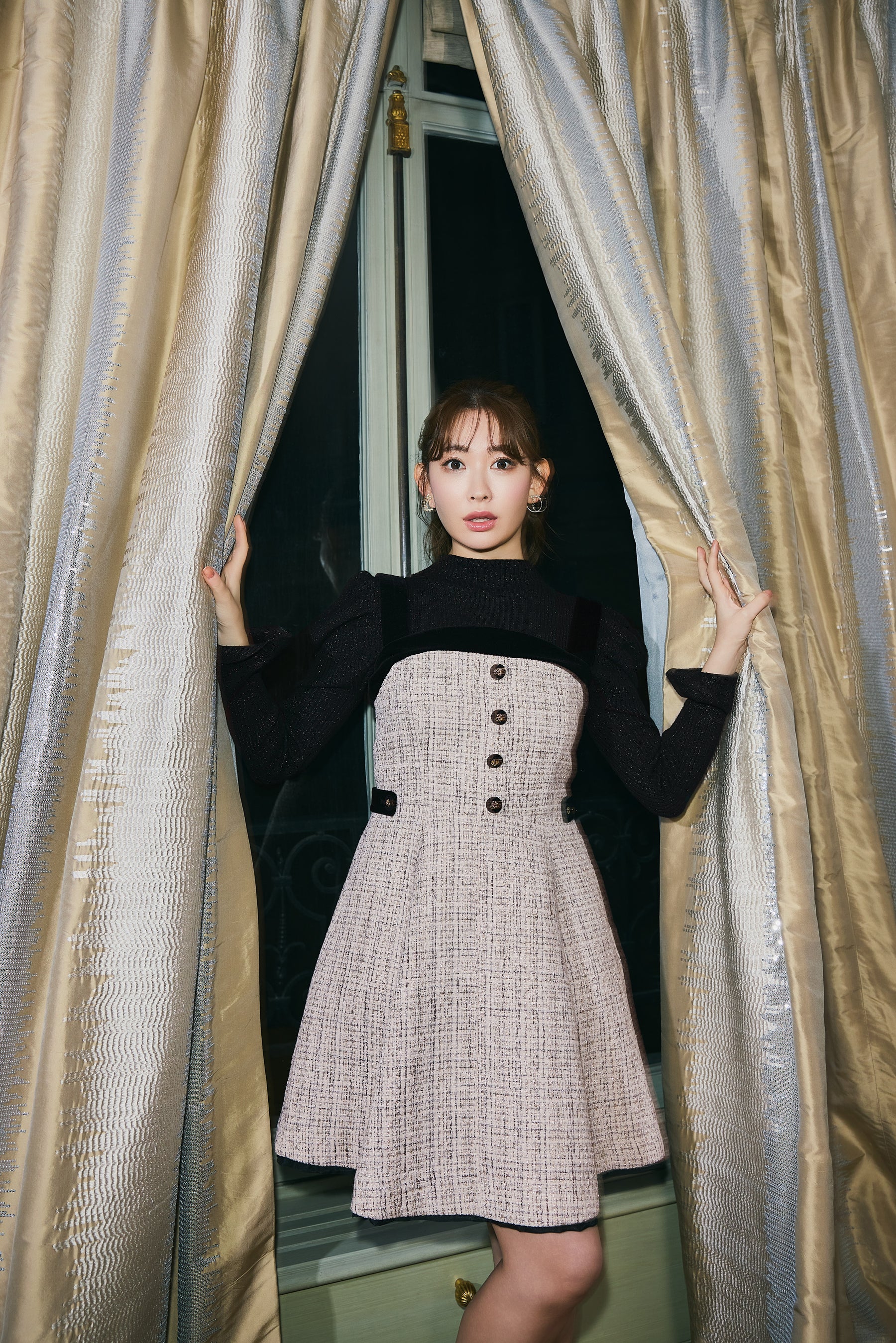 Margaux Tweed Mini Dress