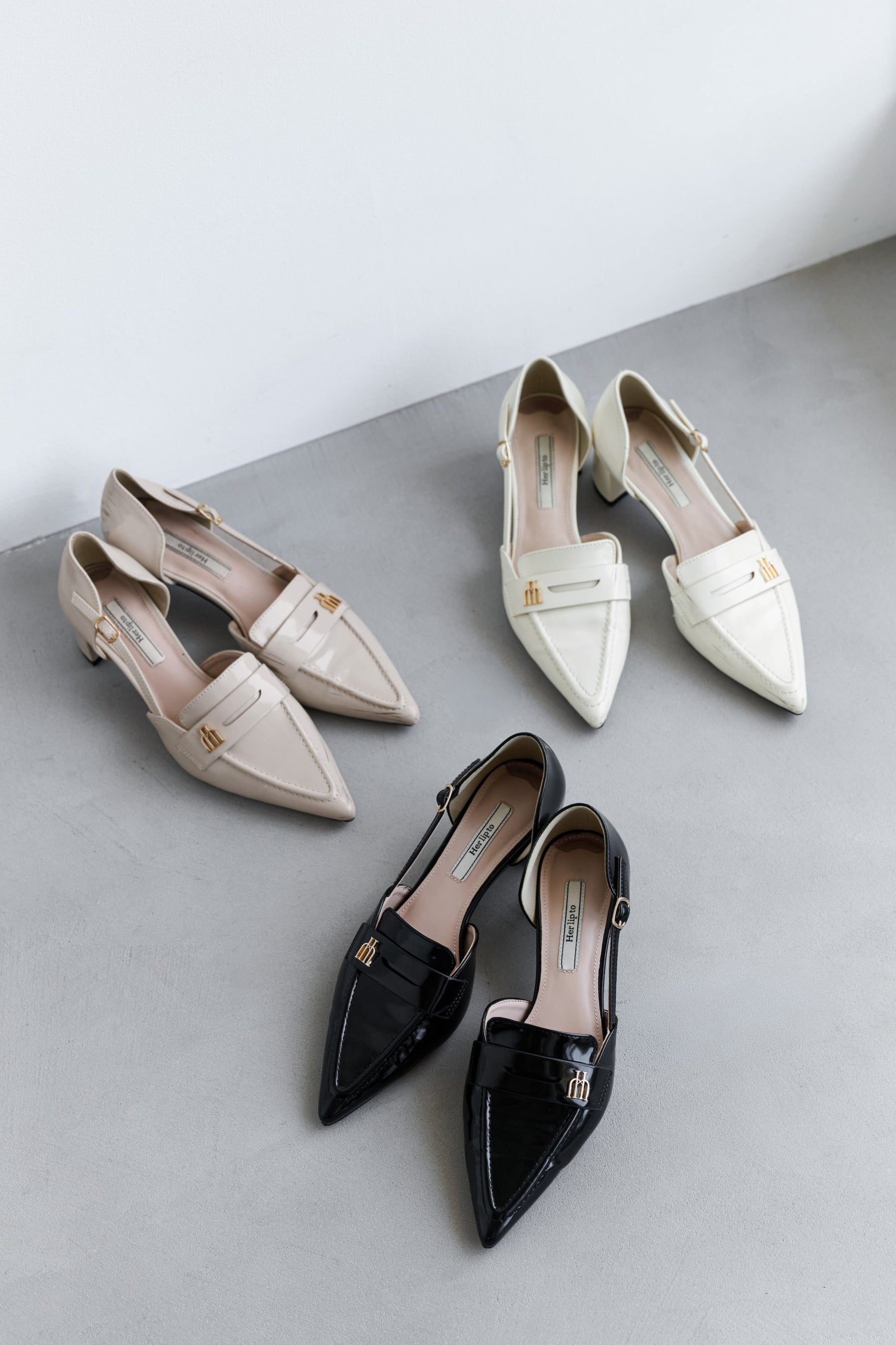 Trois Heel Loafers