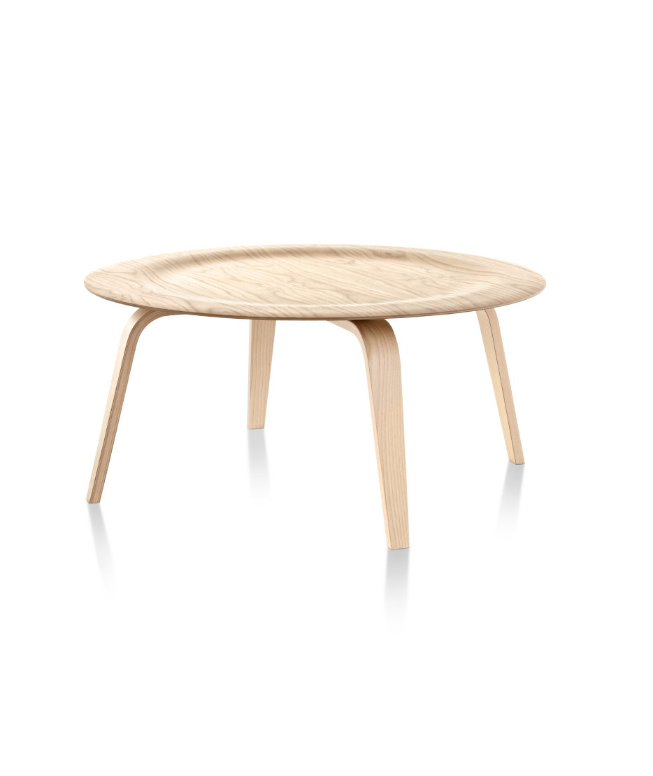 イームズプライウッドコーヒーテーブル ウッドベース｜ハーマンミラー