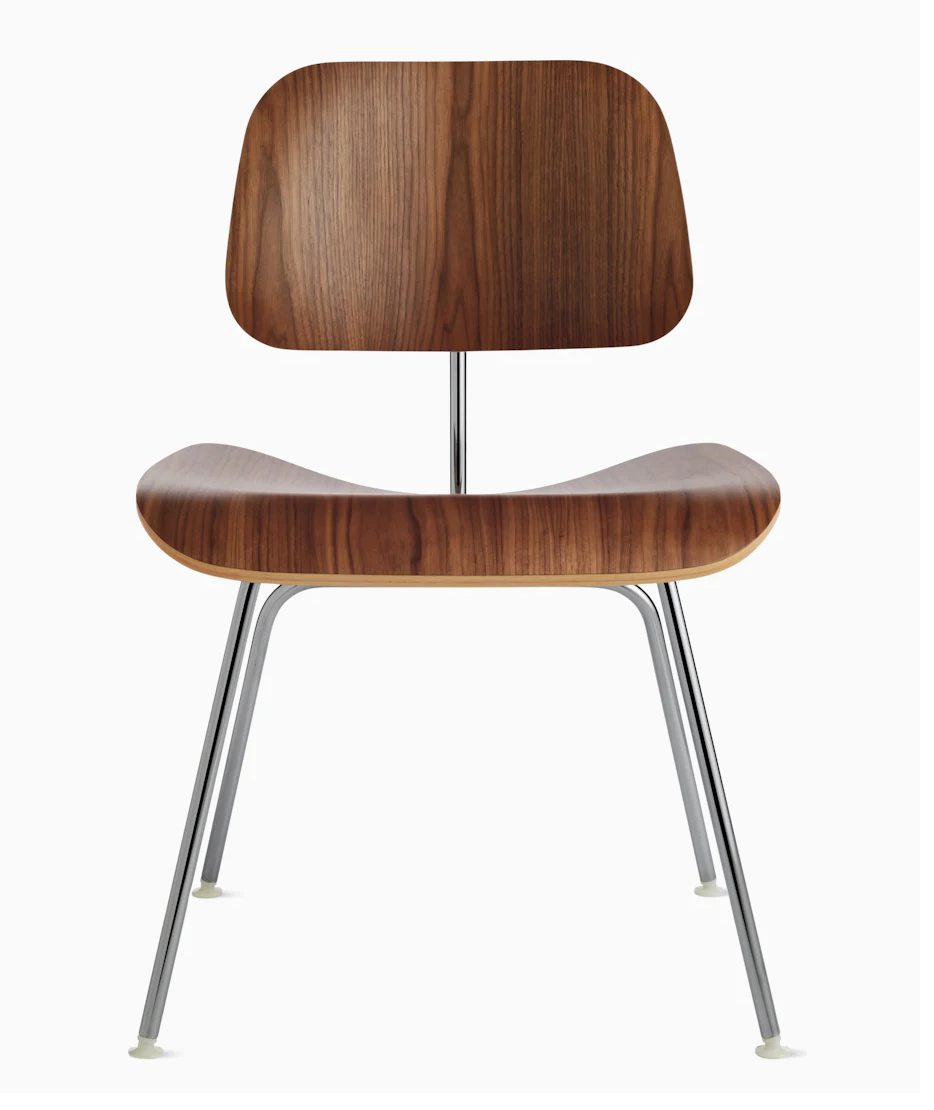 イームズプライウッドダイニングチェア - メタルレッグ | ハーマン