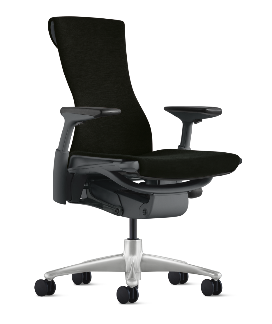 エンボディチェア - グラファイト/チタニウムカラー | ハーマンミラー