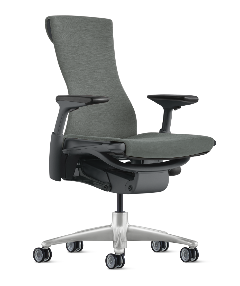エンボディチェア - グラファイト/チタニウムカラー | ハーマンミラー
