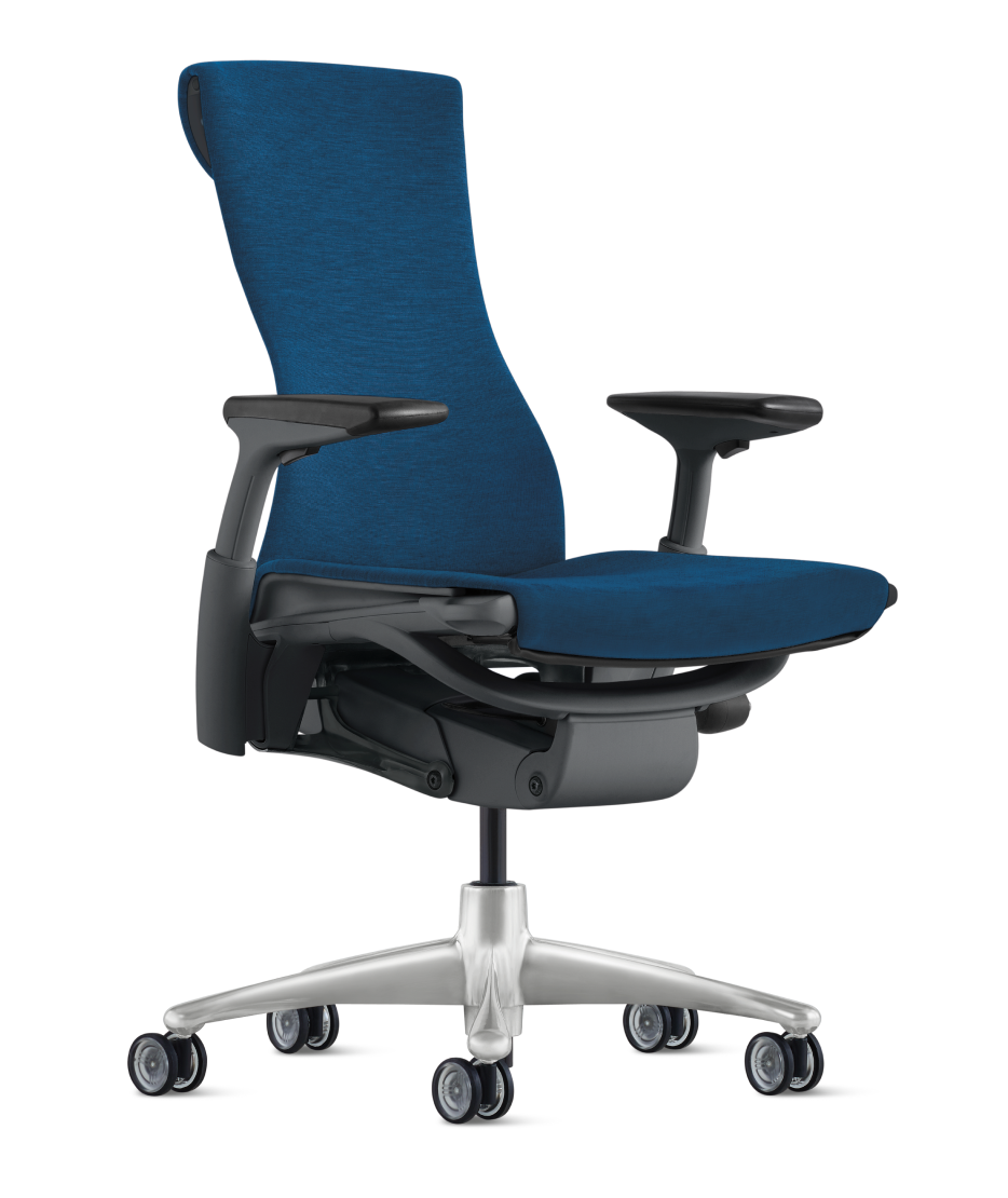 エンボディチェア - グラファイト/チタニウムカラー | ハーマンミラー