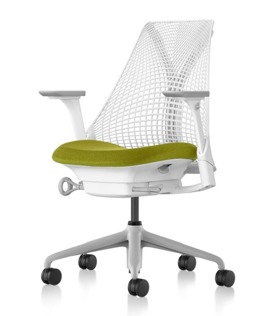 セイルチェア - ホワイトフレーム/フォグベース | ハーマンミラーストア