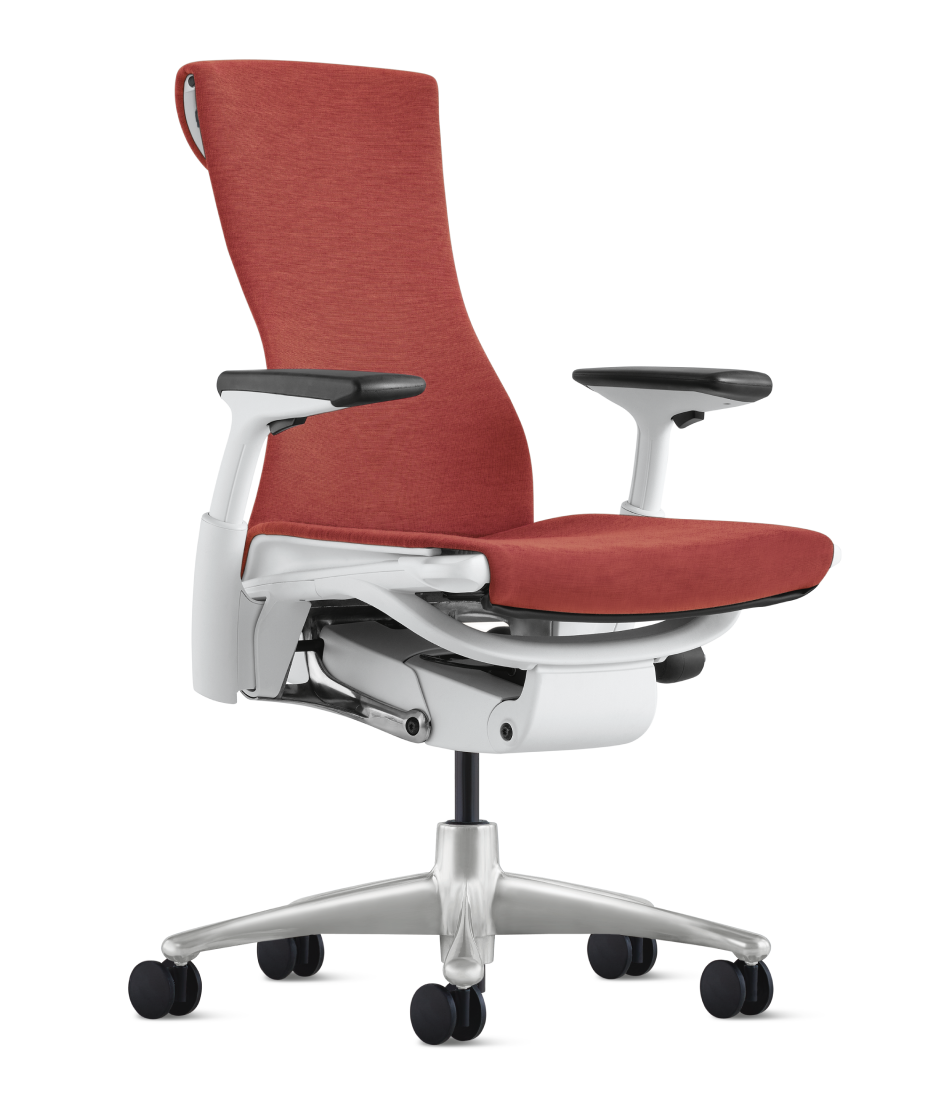 エンボディチェア * ホワイト/チタニウム