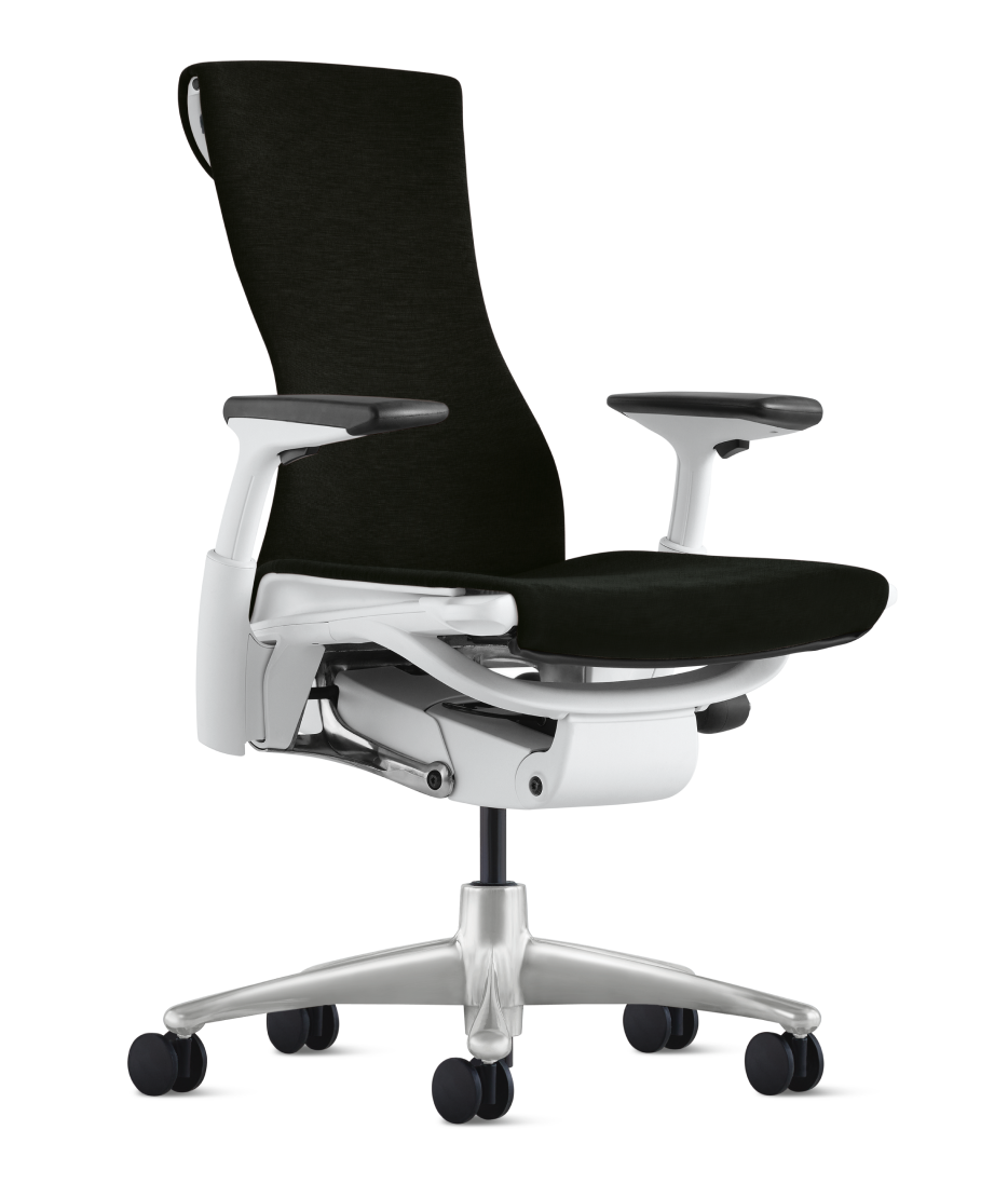 エンボディチェア * ホワイト/チタニウム