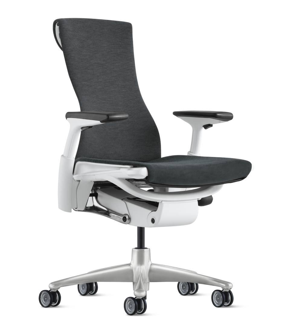 エンボディチェア * ホワイト/チタニウム