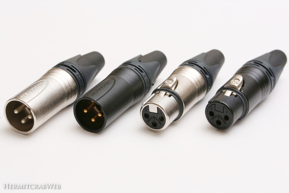 XLRコネクタ比較その3～ノイトリックXLRコネクタ | HERMITCRAB