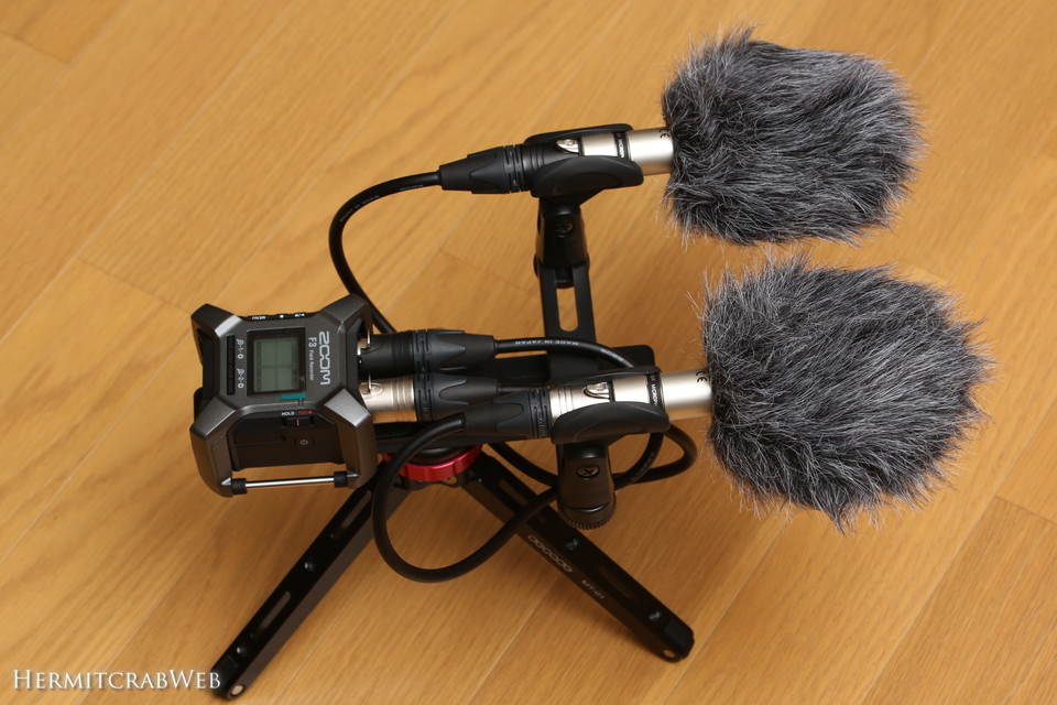 ZOOM F3フィールドレコーディング仕様を整える。 | HERMITCRAB