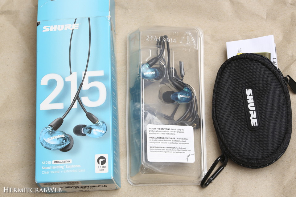 SHURE SE215 Special Edition】開封レビュー | HERMITCRAB