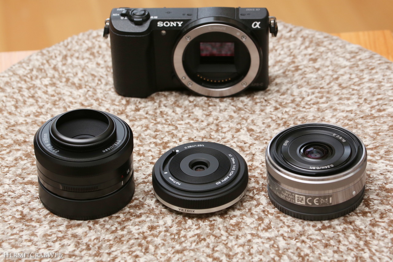 SONY E 16mm F2.8】APS-C用パンケーキレンズ。α5100にマッチするSONY
