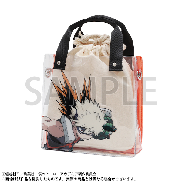 クリアバッグ／爆豪勝己 | TVアニメ『僕のヒーローアカデミア』Ultra