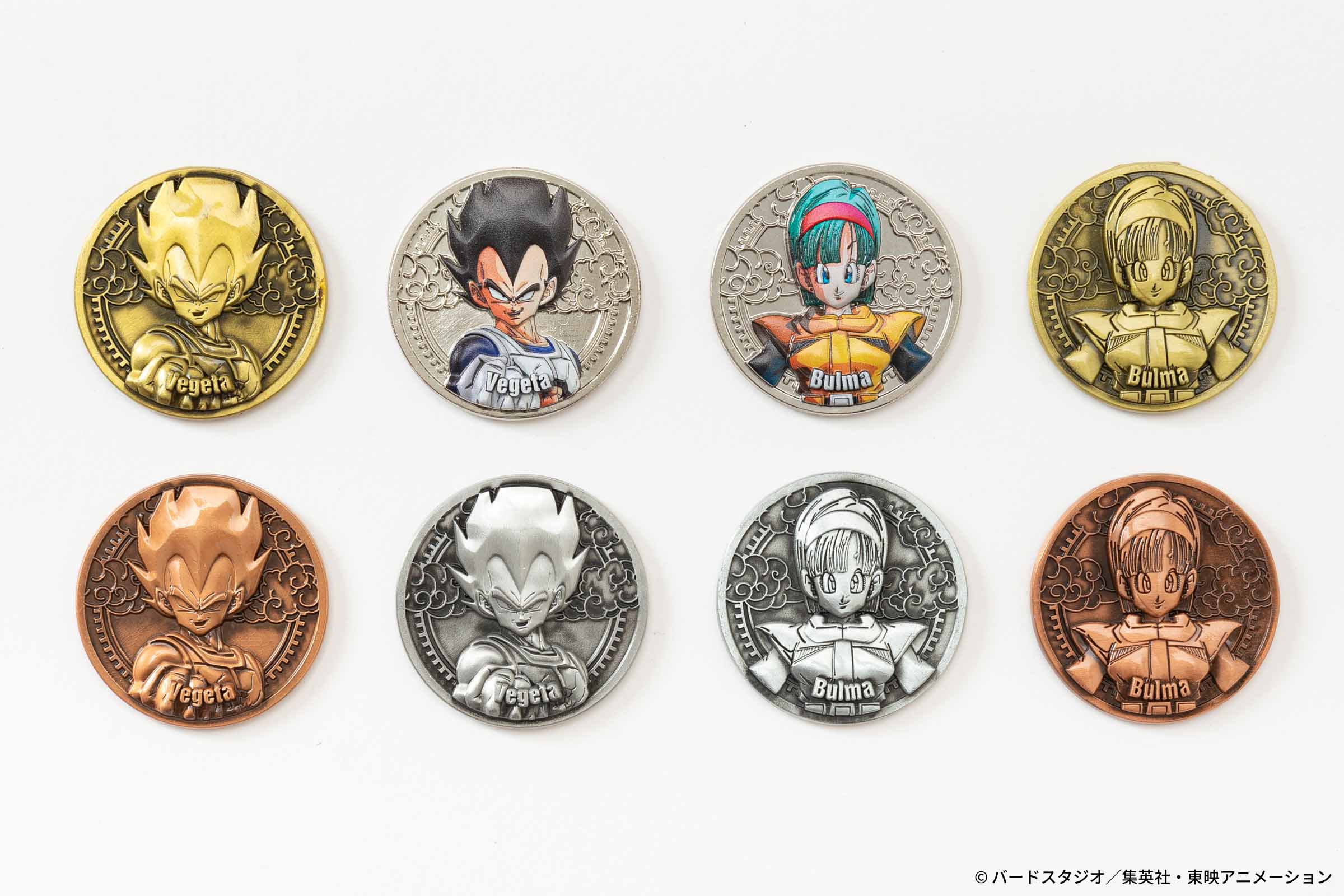 ドラゴンボールZ」のキャラクターたちをこだわりのレリーフで表現した