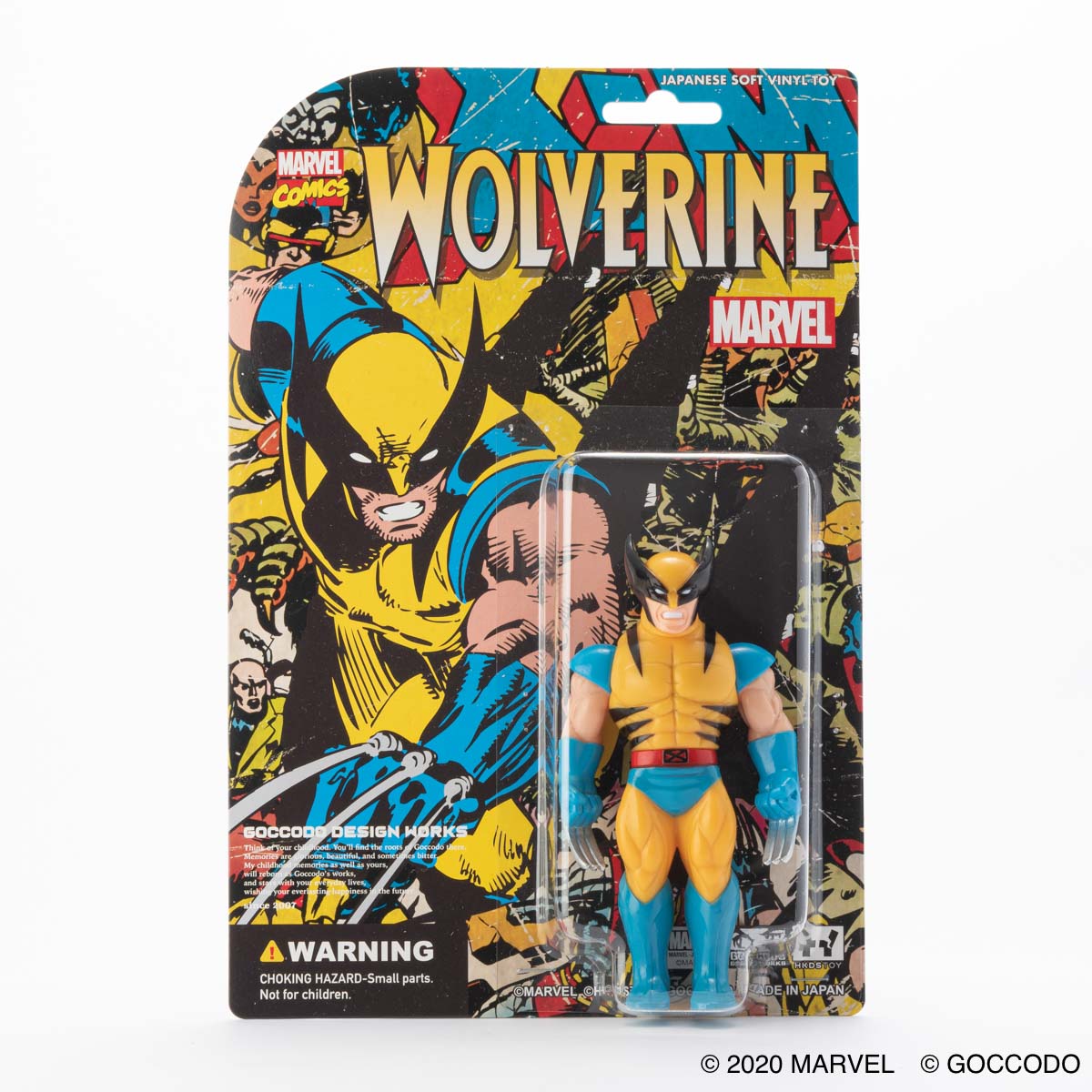 ヒキダシトイ×ゴッコ堂 -MARVEL [ウルヴァリン] イエロー/ブルー