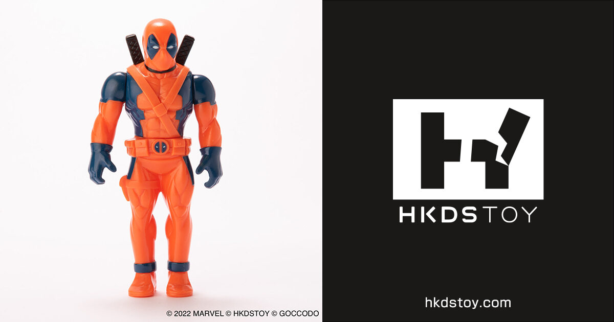 ヒキダシトイ×ゴッコ堂 MARVEL [デッドプール] オレンジレッド