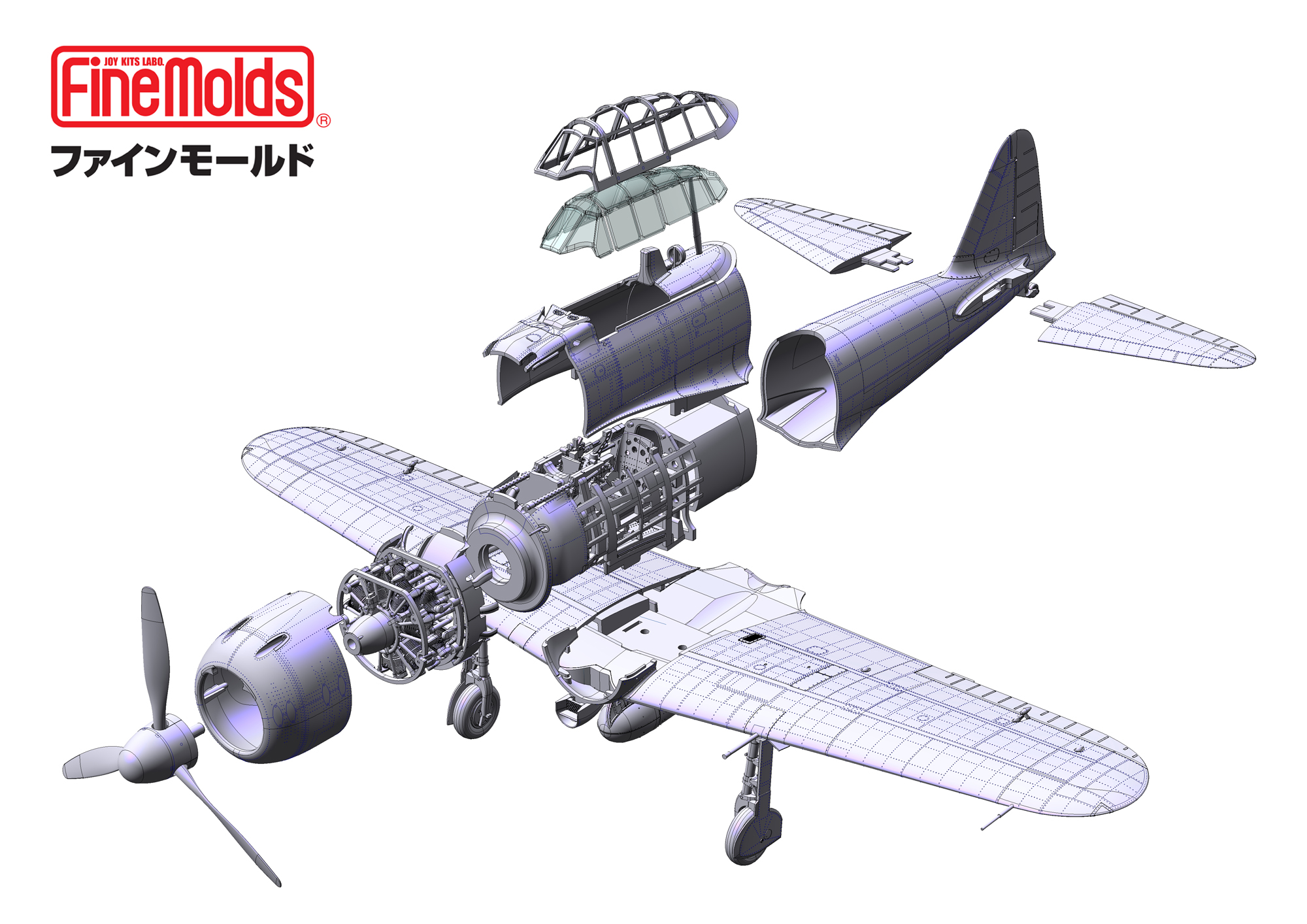 IJN A6M5 ZERO Fighter (Mitsubishi, Mid Prod.) – Hinomaru Hobby Kits