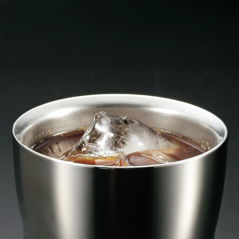 燕市製【サエ】二重タンブラー2P 310ml【販促花子ノベルティ】