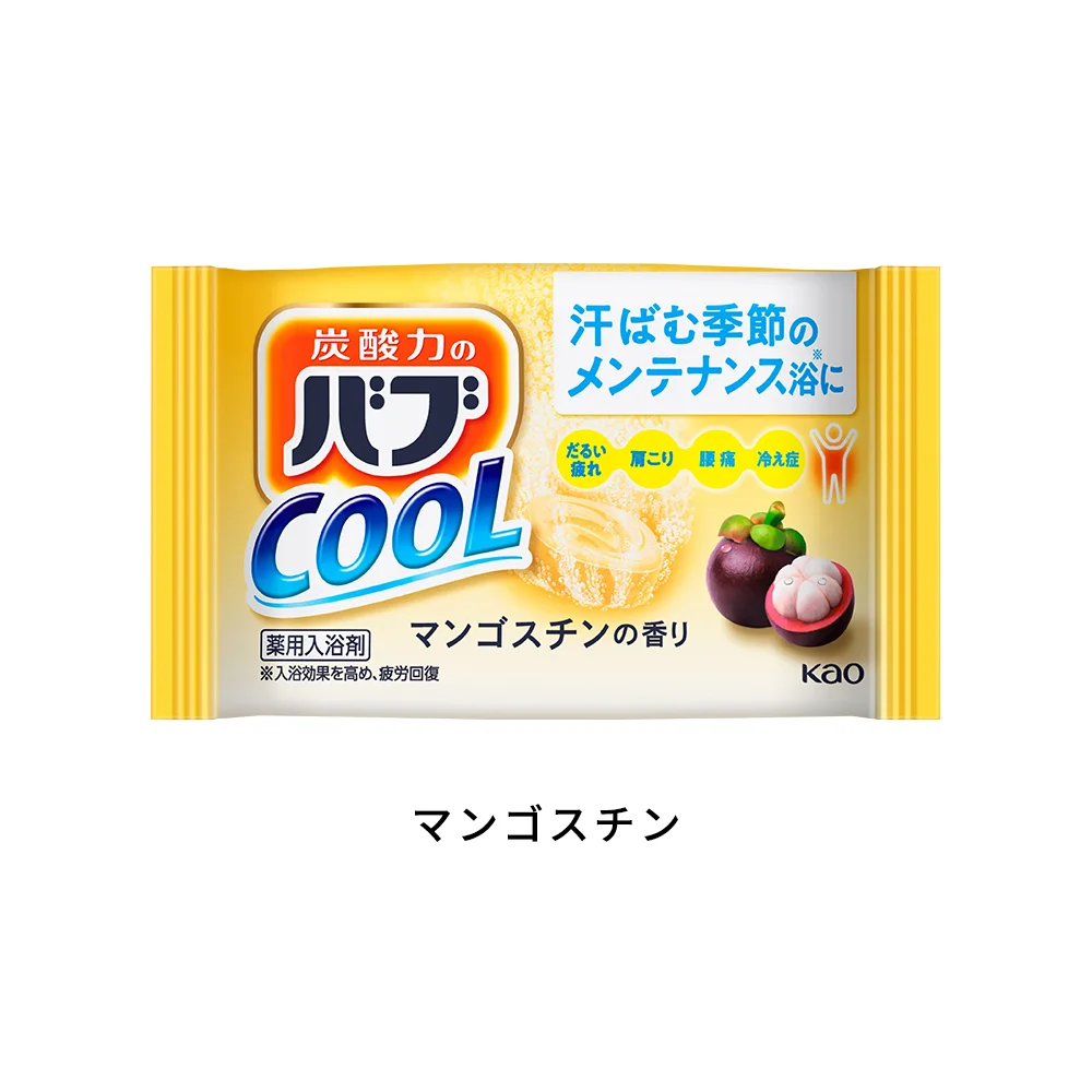 花王 バブCOOL オリエンタルスパ入浴剤1個入り(オリジナルチラシ