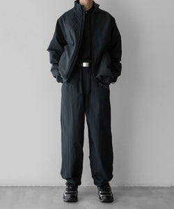 stein / シュタイン】WINDBREAKER STAND COLLAR JACKET - DARK GREY