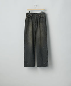 ssstein / シュタイン】LOOSE DENIM JEANS - BLACK | 公式通販サイト