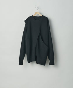 stein / シュタイン】CROSSOVER KNIT LS - BLACK | 公式通販サイト