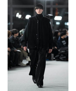 stein / シュタイン】WOOL FUR REVERSIBLE VEST - BLACK | 公式通販