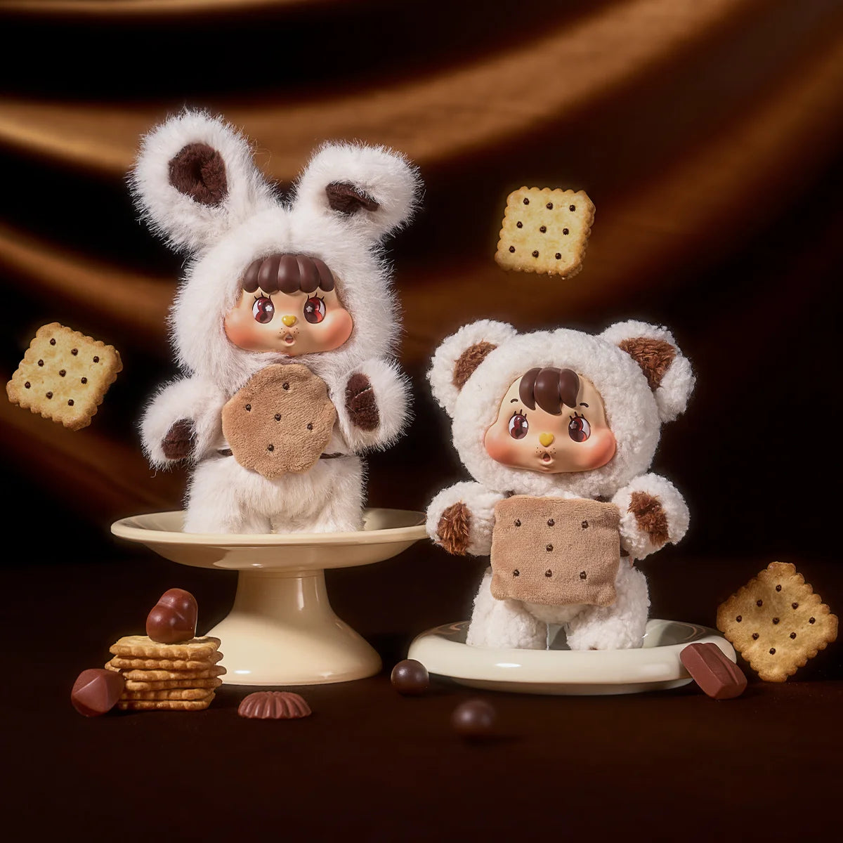 52TOYS LITTLE BUNS MELTING TOGETHER ソフビぬいぐるみ ブラインド