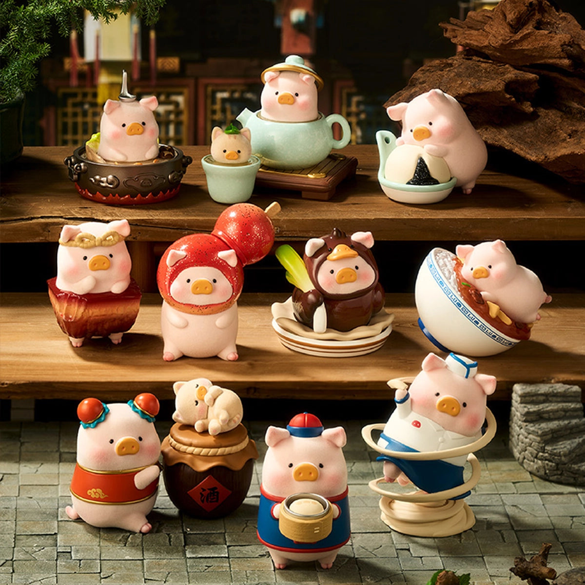 52TOYS LULU THE PIGGY - LU'S TABLE ブラインドボックス