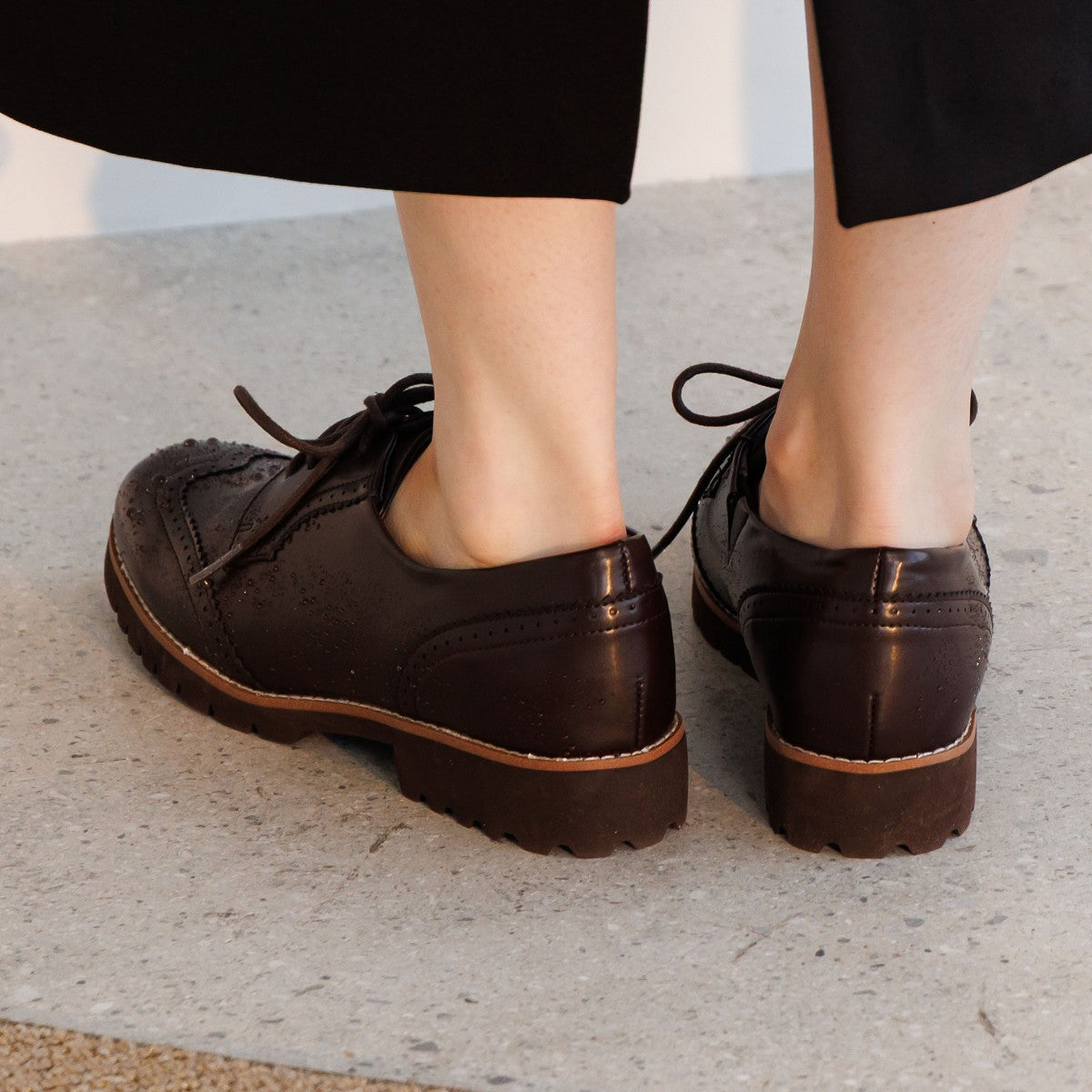 耐水】レースアップレインシューズ/644102