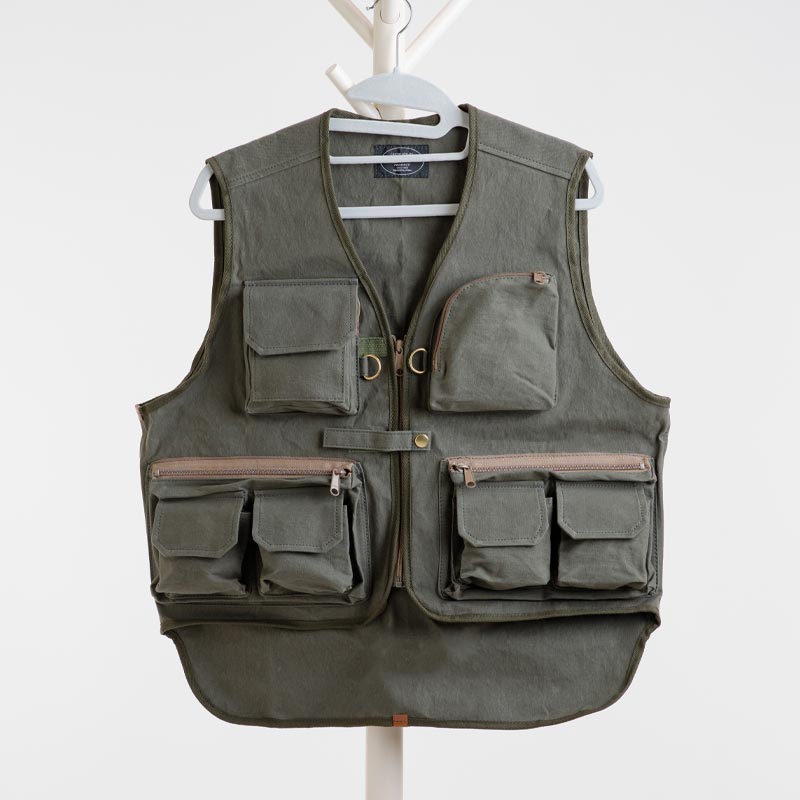 ハンティングベスト – 日乃本帆布